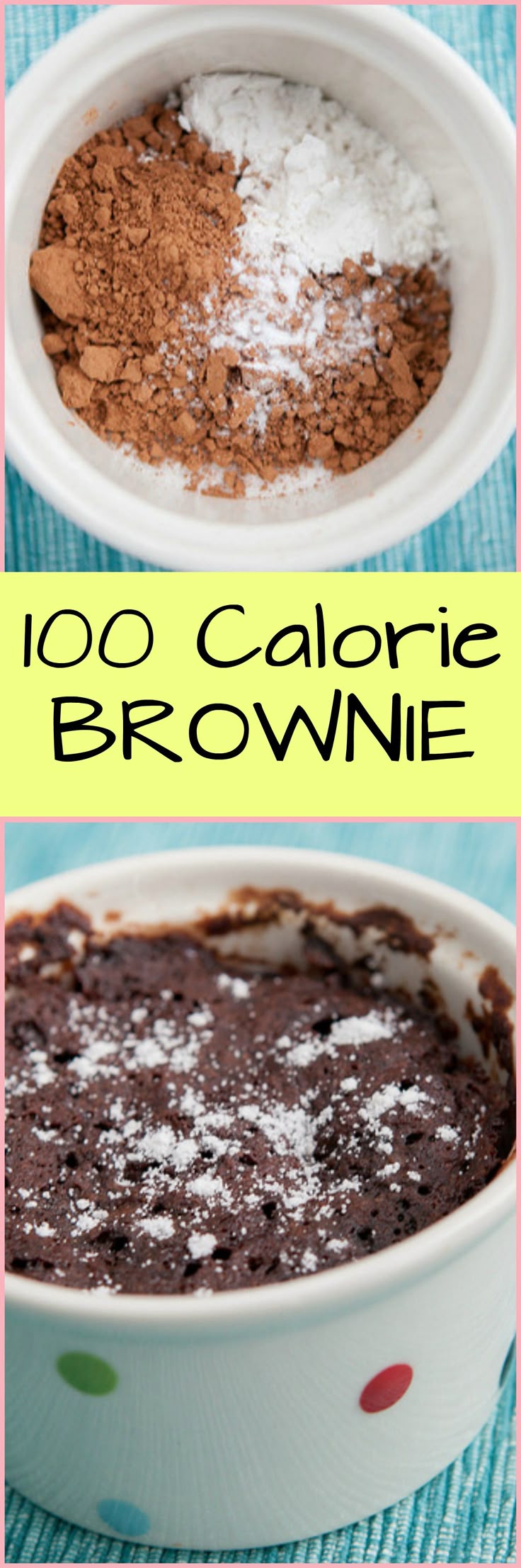 Weight Loss Friendly: Quick 100-Calorie Mug Brownie in Minutes